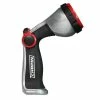 Chapin 4620 Professional Heavy-Duty Galvanized Steel 7-Way Spray Nozzle With Ergonomic Rubber Grip and Thumb Control