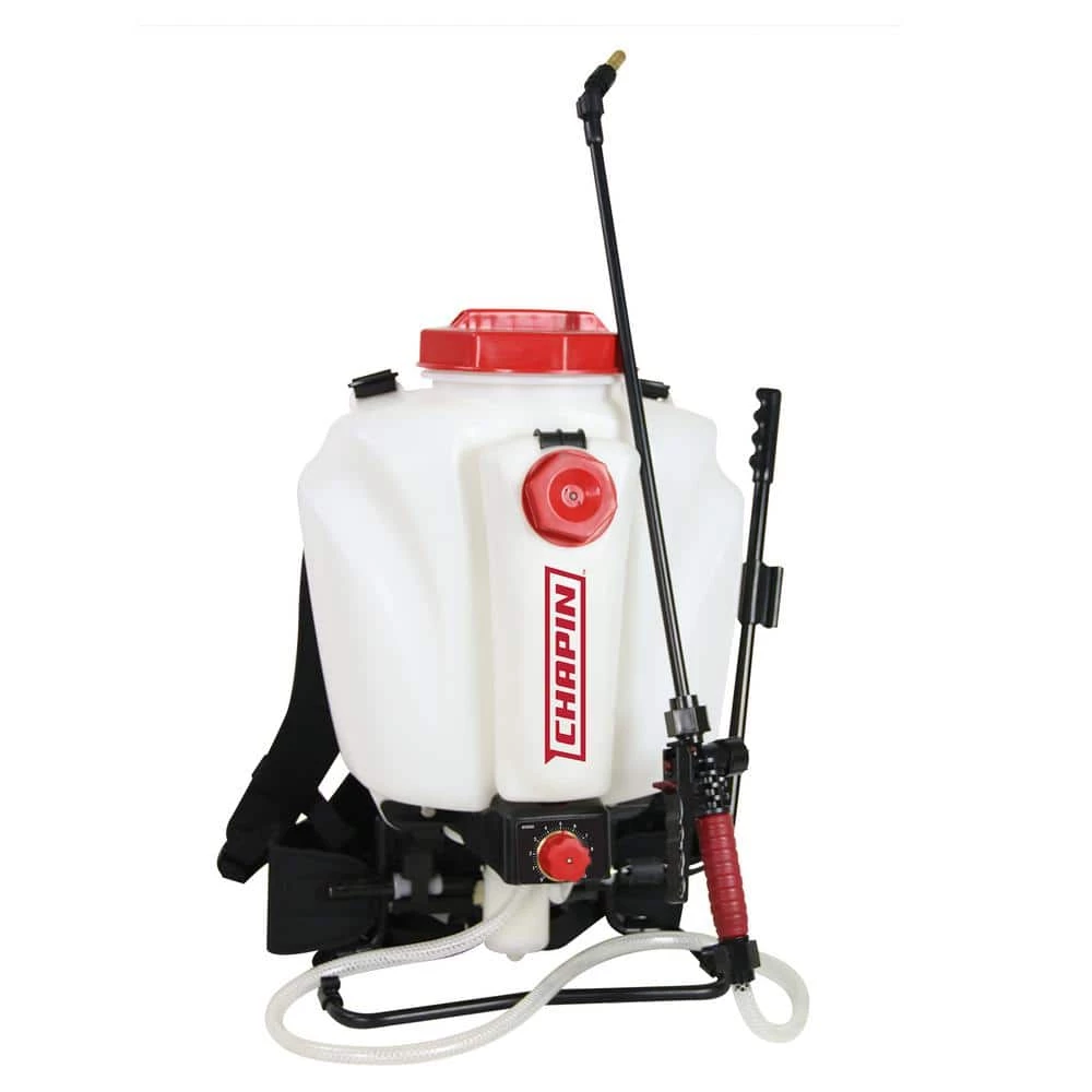 Chapin Mixes on Exit Backpack Sprayer
