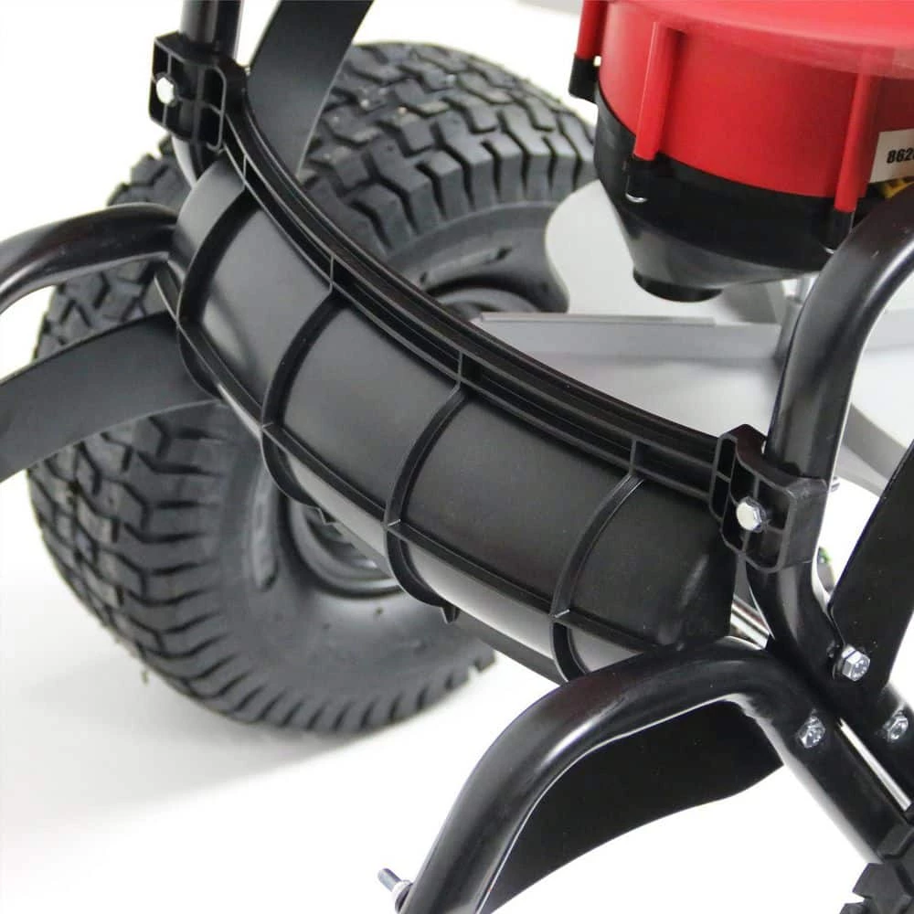 Chapin 150 lbs. Black Hopper Auto-Stop Tow Behind Spreader - Image 4