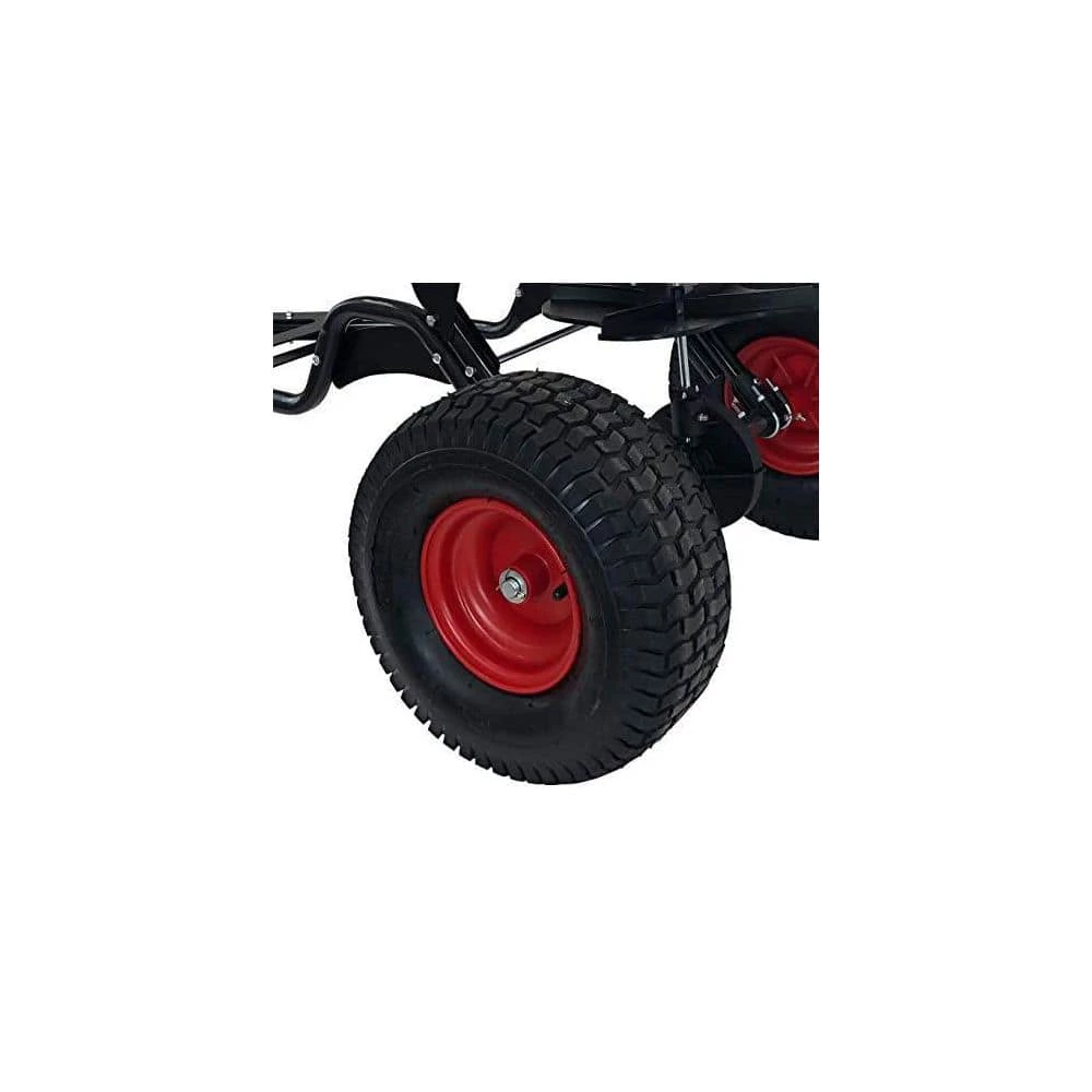 Chapin 150 lbs. Black Hopper Auto-Stop Tow Behind Spreader - Image 3