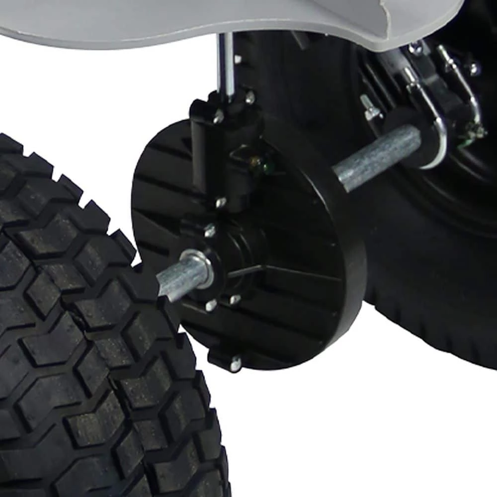 Chapin 150 lbs. Black Hopper Auto-Stop Tow Behind Spreader - Image 6