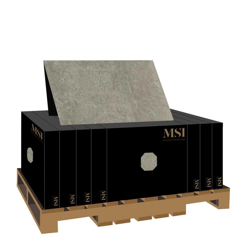 MSI Concerto Grigio 24 in. x 24 in. Square Polished Porcelain Paver Floor Tile (14 Pieces/56 sq. ft./Pallet) - Image 7