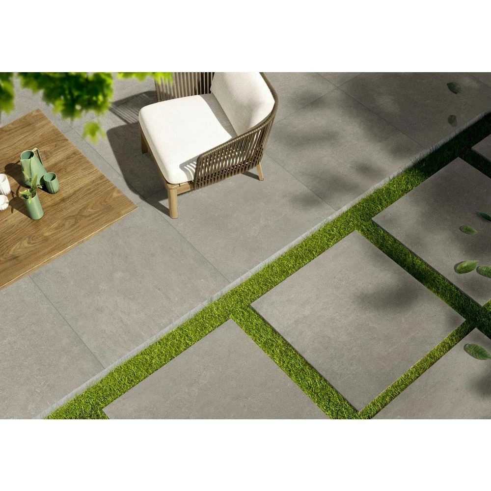 MSI Concerto Grigio 24 in. x 24 in. Square Polished Porcelain Paver Floor Tile (14 Pieces/56 sq. ft./Pallet) - Image 8