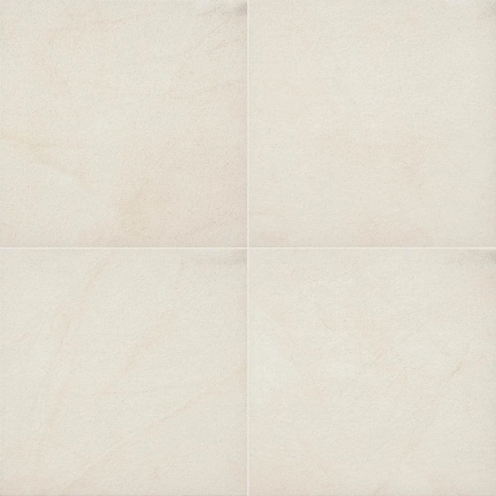 MSI 24 in. x 24 in. Living Style Cream Matte Porcelain Paver Floor Tile (2-Pieces/8 sq. ft./Case)