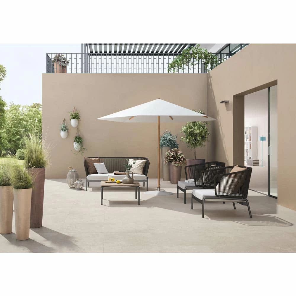 MSI Livingstyle Pearl 24 in. x 24 in. Square Matte Porcelain Paver Floor and Wall Tile (14 Pieces/56 sq. ft./Pallet) - Image 2