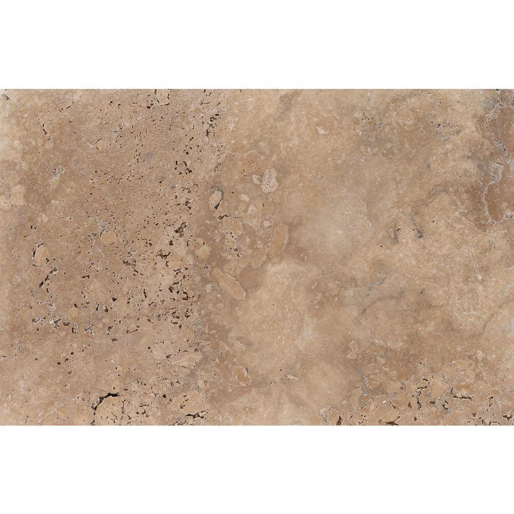 MSI Take Home Tile Sample - Mediterranean Walnut 6 in. x 6 in. Tumbled Travertine Paver Tile (0.25 sq. ft.) - Image 7