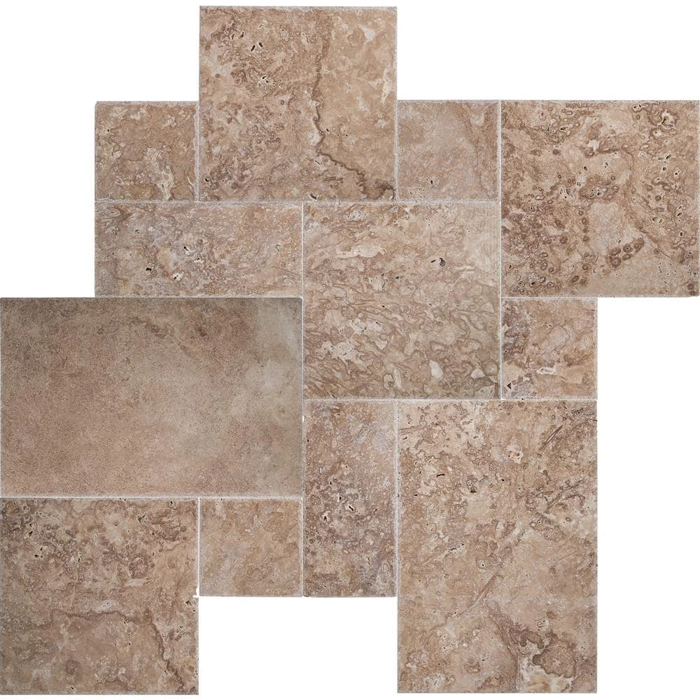 MSI Mediterranean Walnut 16 in. x 24 in. Honed Travertine Stone Look Floor and Wall Tile (80 sq. ft./Pallet) - Image 3