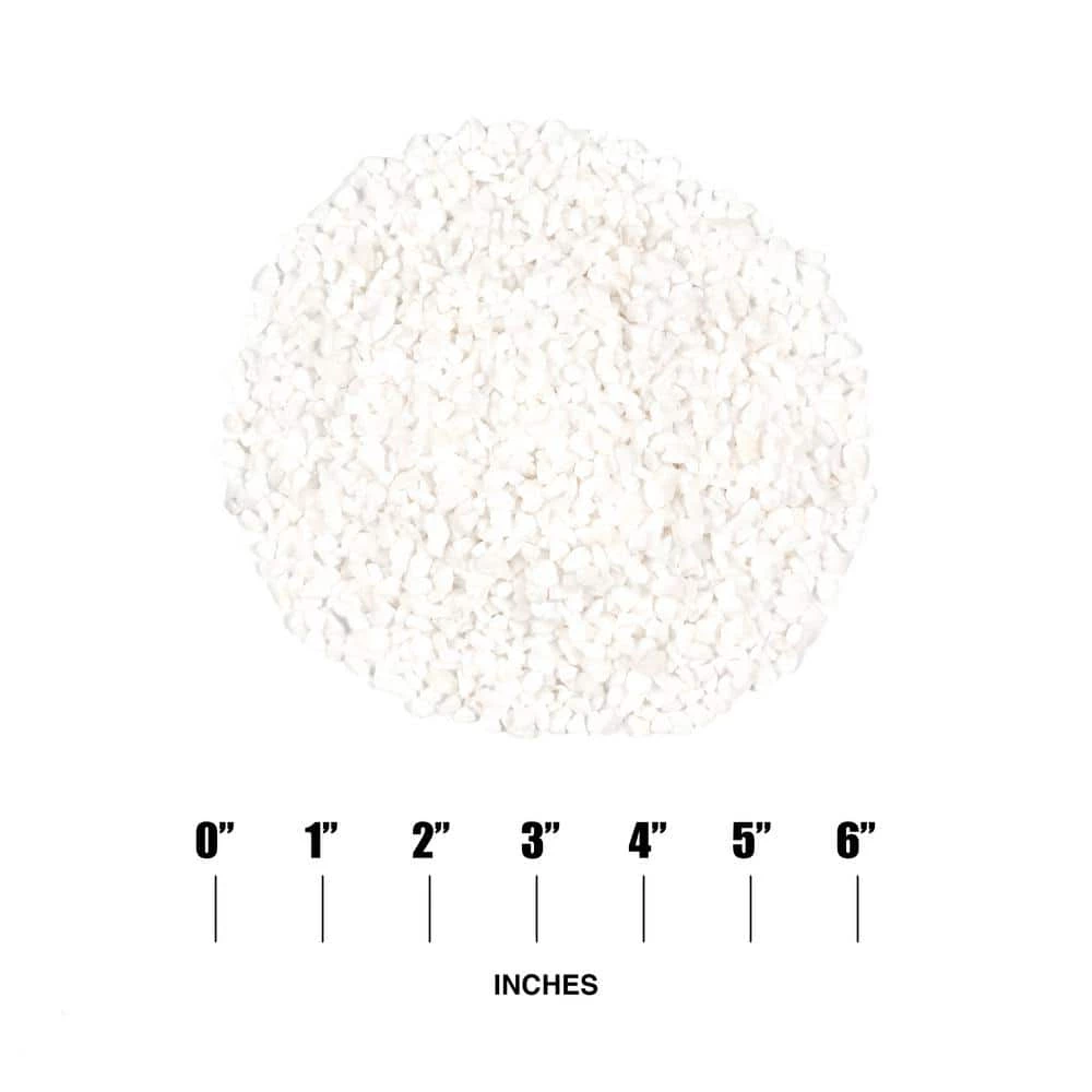 MSI Piedra White 0.20 cu. ft. per Bag (0.2 in. ) Pea Gravel Pebbles Bagged Landscape Rock - Image 3