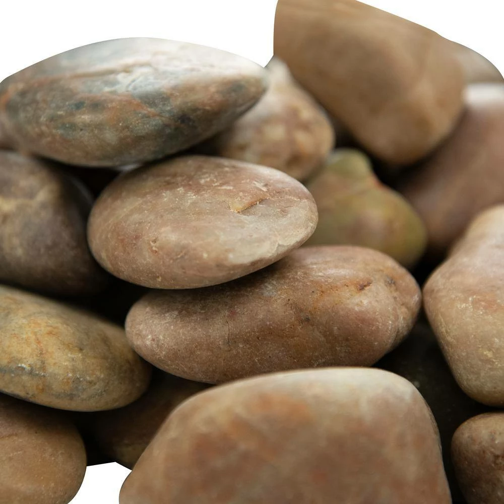 MSI Red Polished Pebbles 0.5 cu. ft . per Bag (0.75 in. to 1.25 in.) Bagged Landscape Rock - Image 8