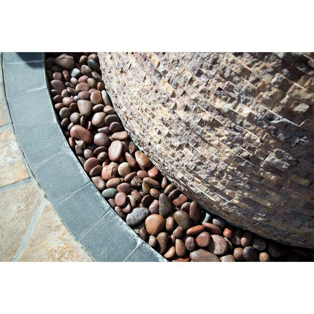 MSI Red Polished Pebbles 0.5 cu. ft . per Bag (0.75 in. to 1.25 in.) Bagged Landscape Rock - Image 3