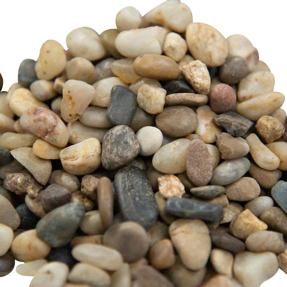 MSI Mixed Polished Pebbles 0.5 cu. ft . per Bag (0.25 in. to 0.75 in.) Bagged Landscape Rock - Image 6