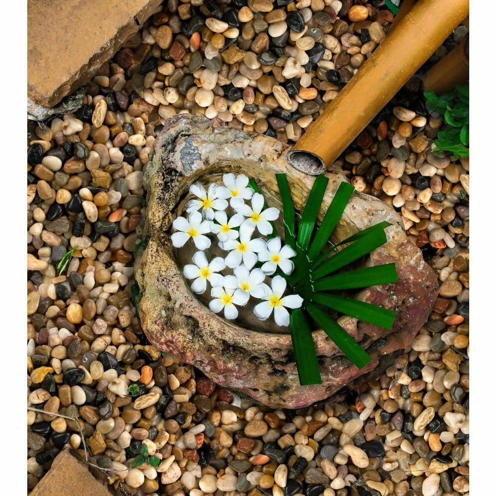 MSI Mixed Polished 0.5 cu. ft. per Bag (0.25 in. to 0.75 in.) Bagged Landscape Rock (28 bags/Covers 14 cu. ft.) - Image 2