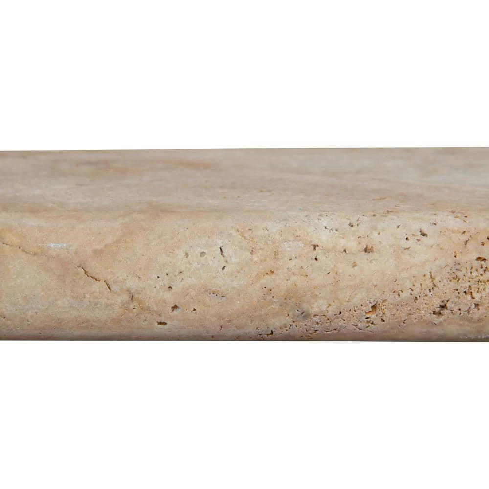 MSI Porcini Gold 2 in. x 12 in. x 24 in. Travertine Pool Coping (15 Pieces/30 Sq. Ft./Pallet) - Image 6