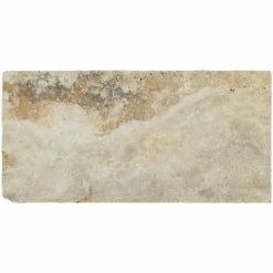MSI 24 in. x 16 in. x 1.18 in. Porcini Tumbled Travertine Paver Tile (2.66 sq. ft.)