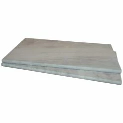 MSI 0.75 in. x 13 in. x 24 in. Praia Grey Matte Porcelain Pool Coping (4.33 sq. ft./case)