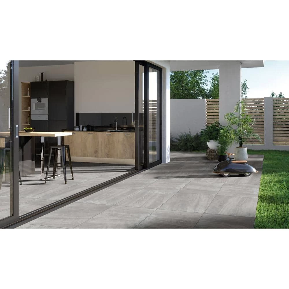 MSI 24 in. x 24 in. Square Praia Grey Matte Porcelain Paver Floor Tile (8 Sq. Ft./Case) - Image 5