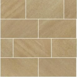 MSI Quartcity Beige 6 in. x 12 in. Rectangle Porcelain Tile Paver (0.5 sq. ft.)