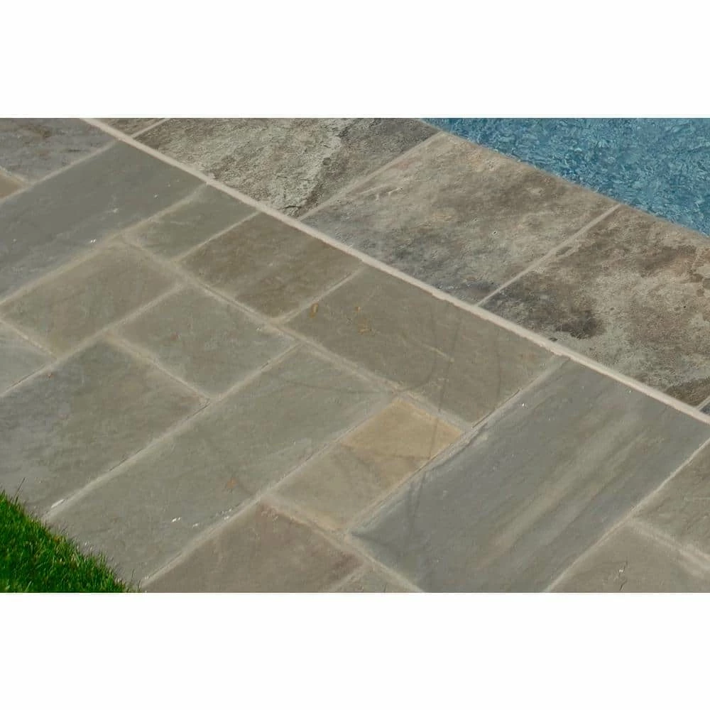 MSI Riviera Gold 2 in. x 16 in. x 24 in. Travertine Pool Coping (10 Pieces/26.7 sq. ft./Pallet) - Image 2