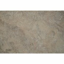 MSI Take Home Tile Sample - 6 in. x 6 in. x 1.18 in. Silver Tumbled Travertine Paver Tile (0.25 sq. ft.)