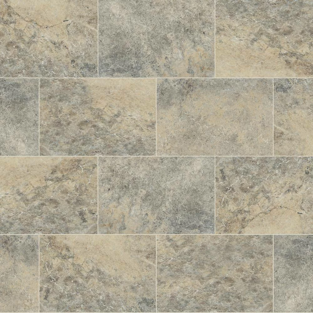MSI Take Home Tile Sample - 6 in. x 6 in. x 1.18 in. Silver Tumbled Travertine Paver Tile (0.25 sq. ft.) - Image 6