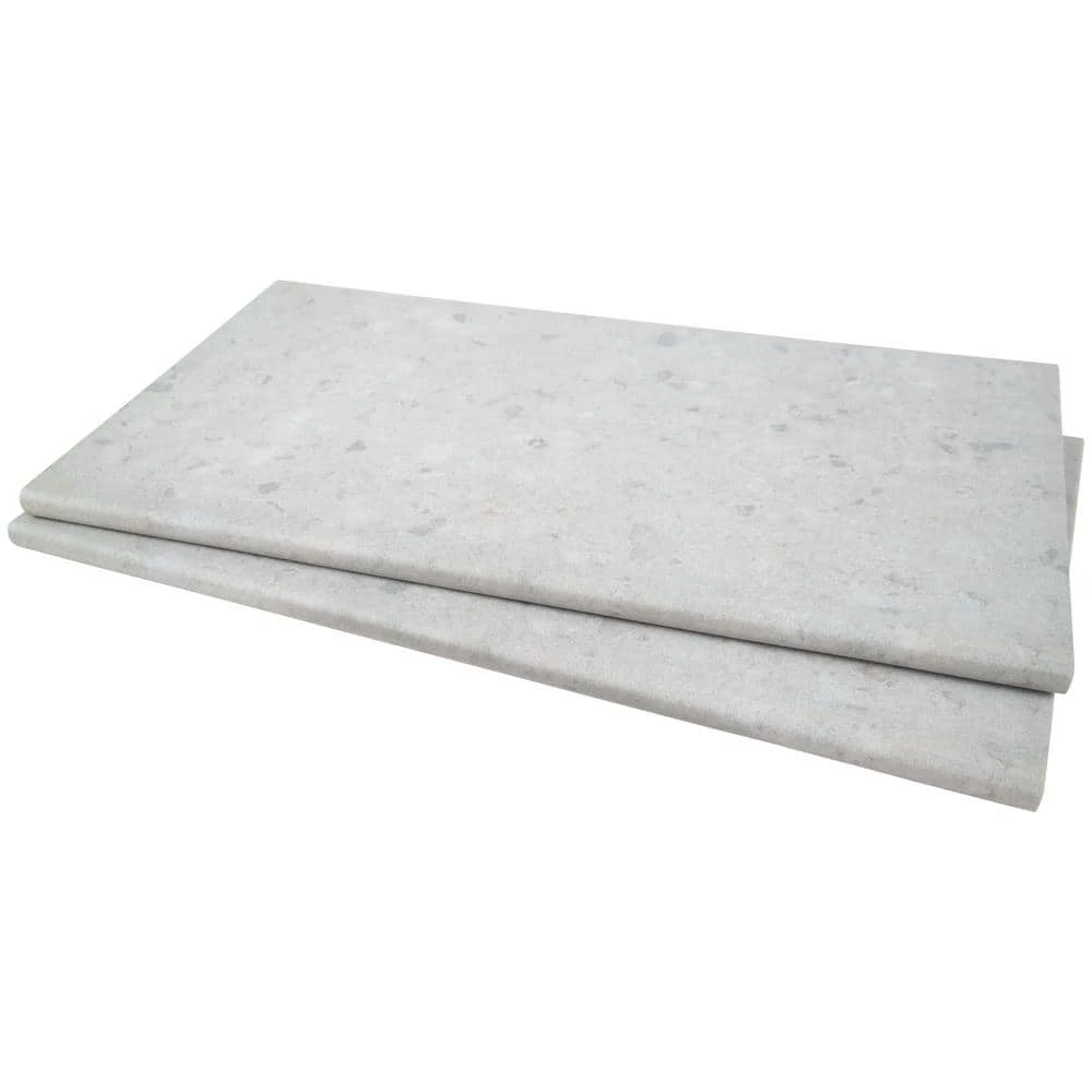 MSI 0.79 in. x 13 in. x 24 in. Terrazo Glacier Glazed Porcelain Pool Coping Floor (4.33 sq. ft./Case) - Image 3