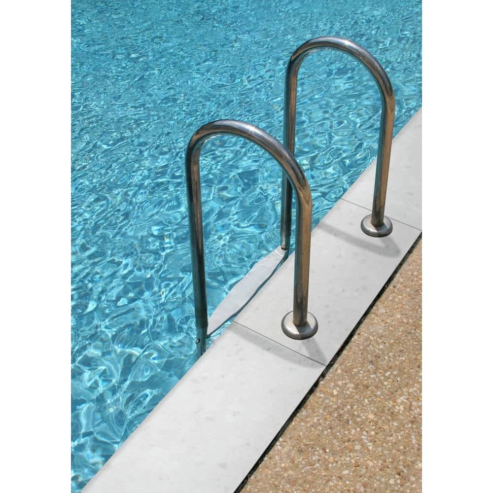 MSI 0.79 in. x 13 in. x 24 in. Terrazo Glacier Glazed Porcelain Pool Coping Floor (4.33 sq. ft./Case) - Image 2