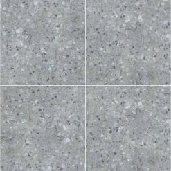MSI Terrazo Gris 24 in. x 24 in. Square Matte Porcelain Paver Floor Tile (14 Pieces/56 sq. ft./Pallet)