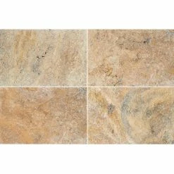 MSI Take Home Tile Sample - Tuscany Beige 6 in. x 6 in. Tumbled Travertine Paver Tile (0.25 sq. ft.)