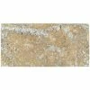 MSI 12 in. x 24 in. x 2 in. Tuscany Scabas Gold Brushed Travertine Pool Coping (2 sq. ft.)