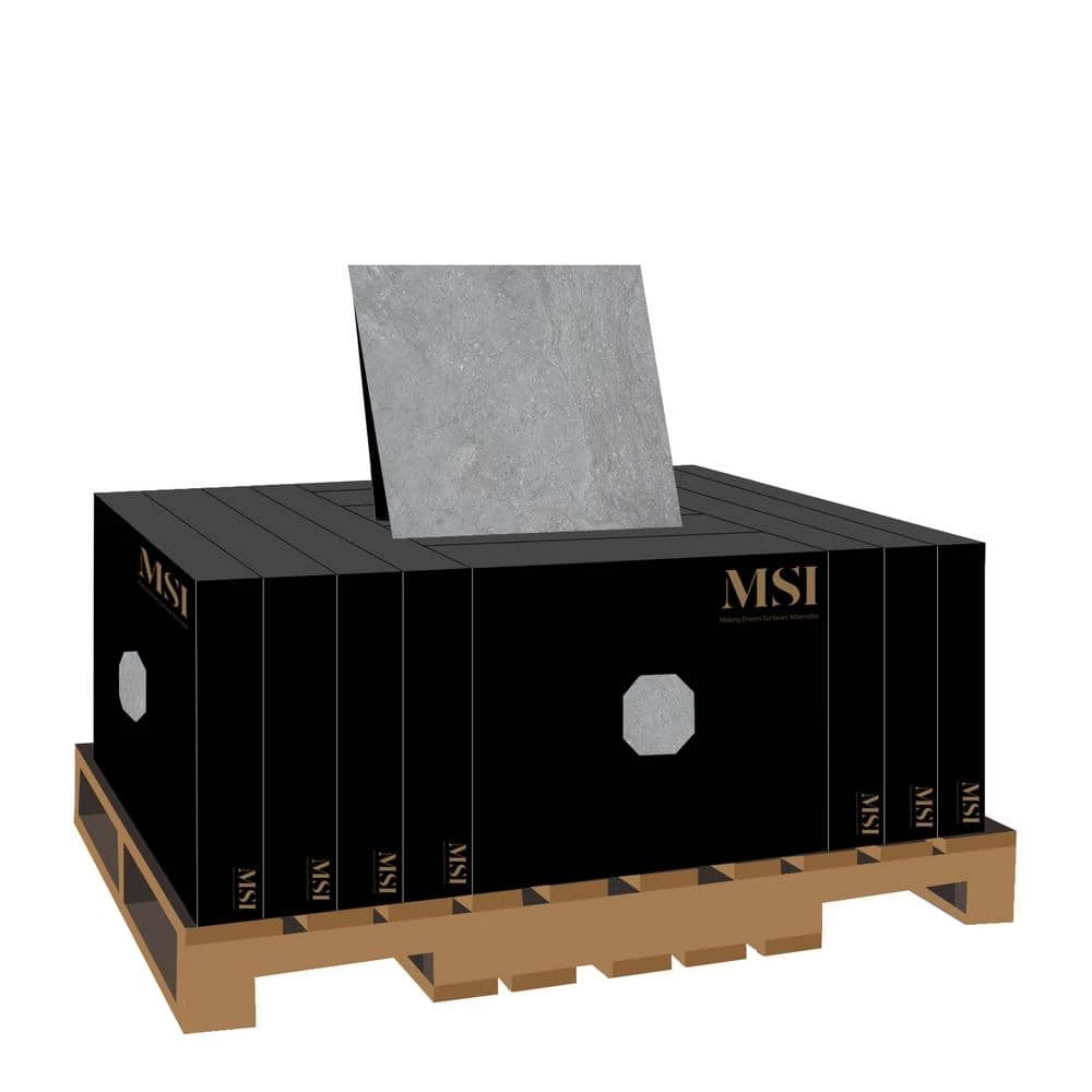 MSI 24 in. x 24 in. Square Vulkon Grey Matte Porcelain Paver Floor Tile (2-Pieces/8 sq. ft./Case) - Image 6