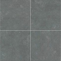 MSI 24 in. x 24 in. Square Vulkon Nero Matte Porcelain Paver Floor Tile (2-Pieces/8 sq. ft./Case)